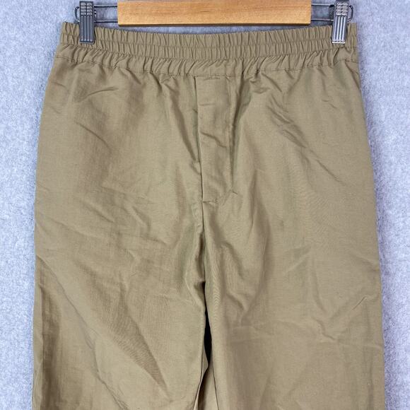 Hidden NY Mens S Beige Nylon Tech Cargo Pant Adjustable Ankle - Picture 2 of 10
